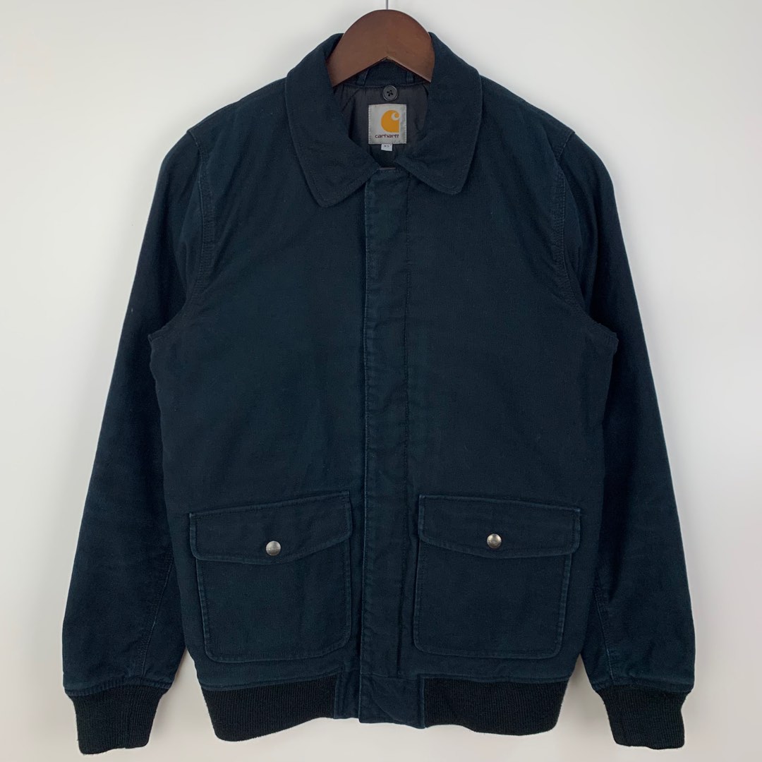 Carhartt WIP F W14 Cadet Monroe Bomber Jacket Men s Fashion Coats Jackets and Outerwear on Carousell