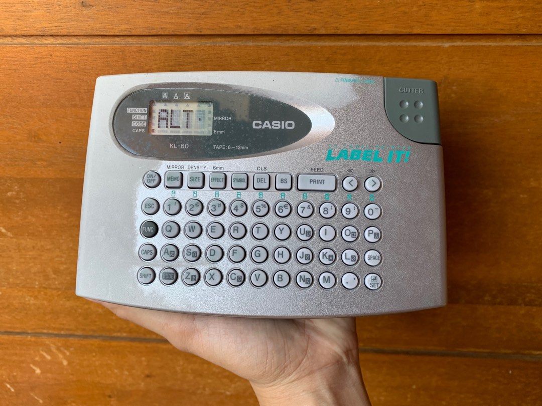 Casio Label It! EZ Label Printer (Model KL-60), Computers & Tech ...