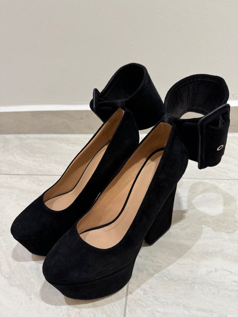 Celine Black Heels Women s Fashion Footwear Heels on Carousell