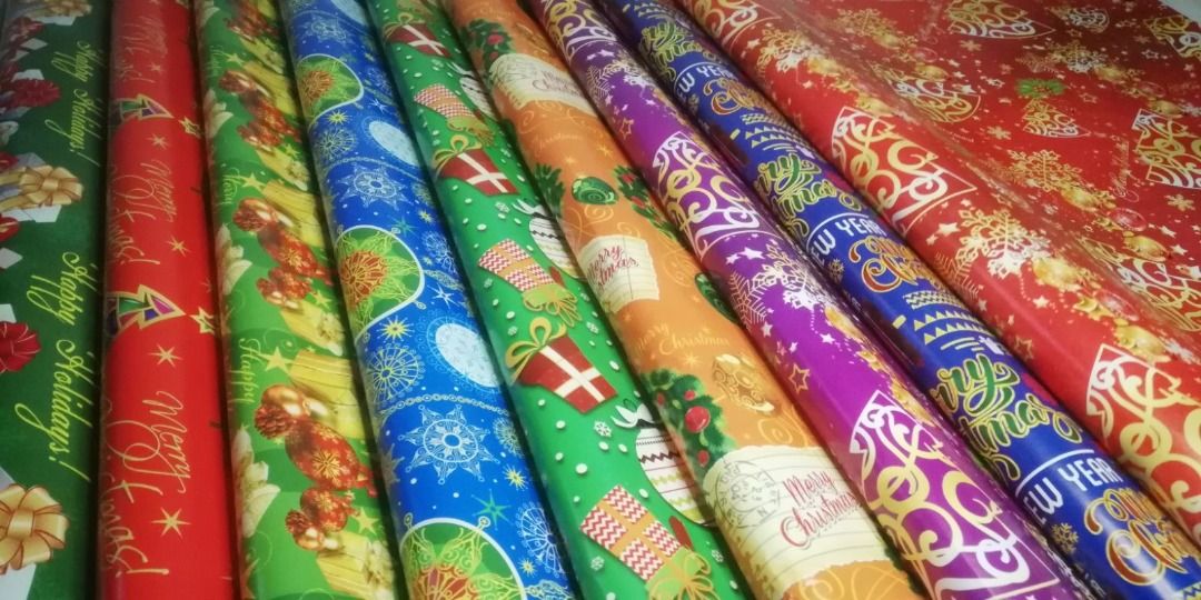 Christmas Gift Wrappers (Category: Craft Supplies & Tools) located in Manila. Submitted by golden888onlineshop (Listing ID 1330103206, Image 2). Description: Christmas Gift Wrappers Quality: Glossy Size: 19x25 inches / sheet. DIRECT MESSAGE FOR ORDERS/ INQUIRIES. Wide Selection of Items to choose from! Giveaways/Souvenirs | Native Products | Personal Care | Arts & Crafts Materials | Household Items | Party Supplies | School & Office Supplies | Gi