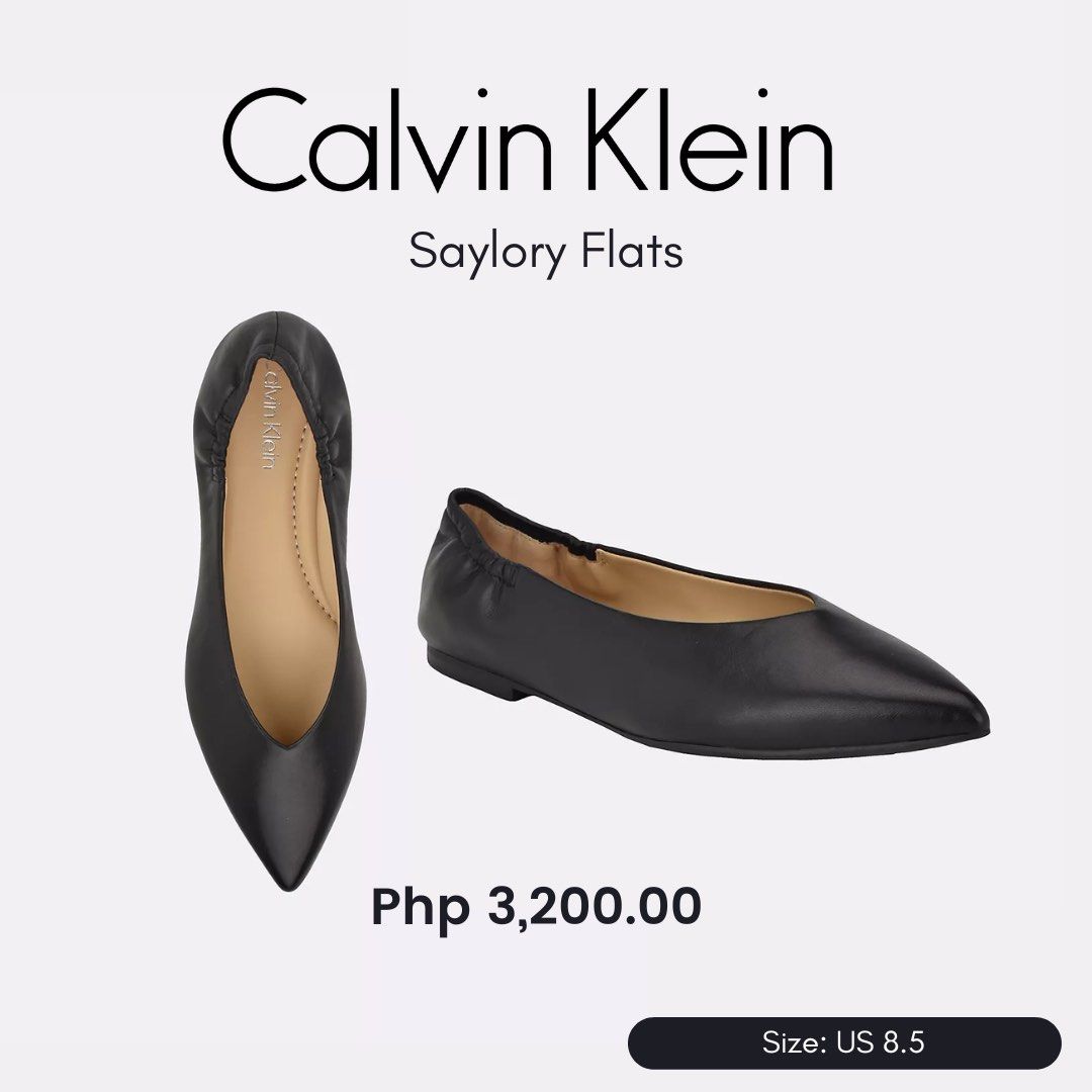 CK Saylory Flats (Category: Flats & Sandals) located in Makati City. Submitted by decastronaut (Listing ID 1330141940, Image 1). Description: .