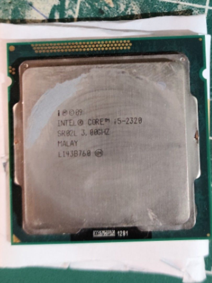 Cpu processor i5 2nd gen (Category: Computer Parts) located in Ipoh. Submitted by tuanmude (Listing ID 1330149521, Image 1). Description: cpu processor i5 2320.. berminat boleh cod dan pos.