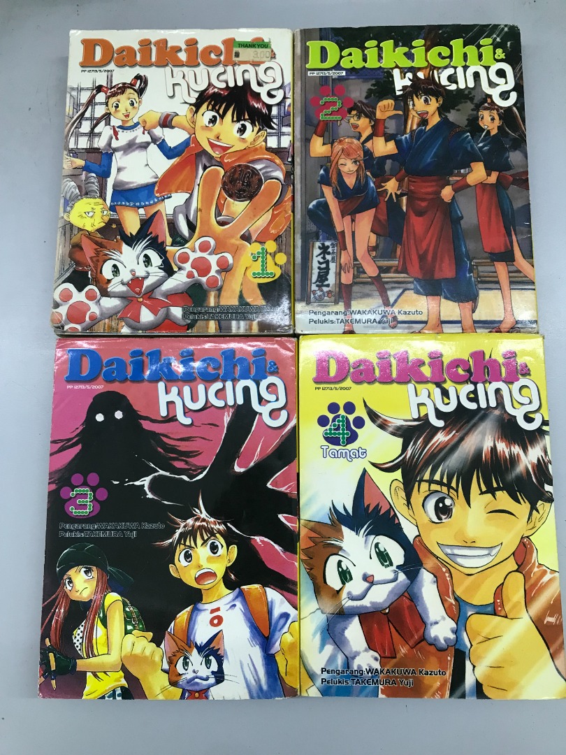 Daikichi Kucing (Fullset), Hobbies & Toys, Books & Magazines, Comics ...