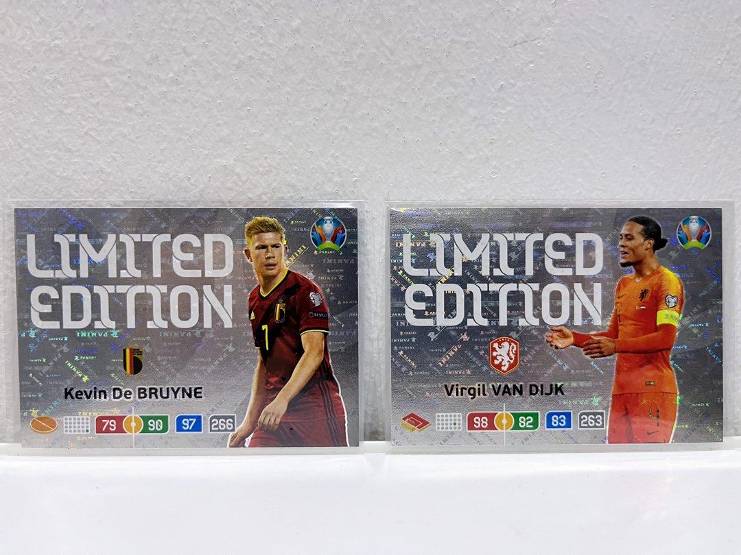 European 2020 Limited Edition Kevin De Bruyne and Virgil Van Dijk
