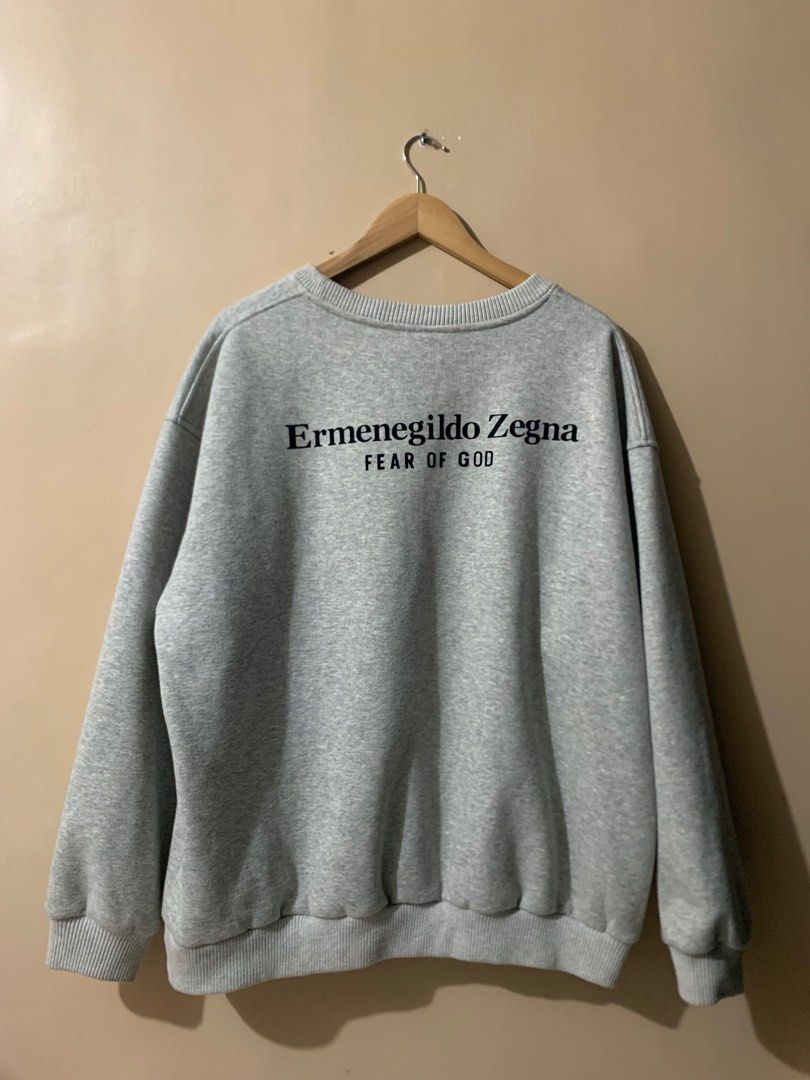 Fear of god zegna sweatshirt outlet