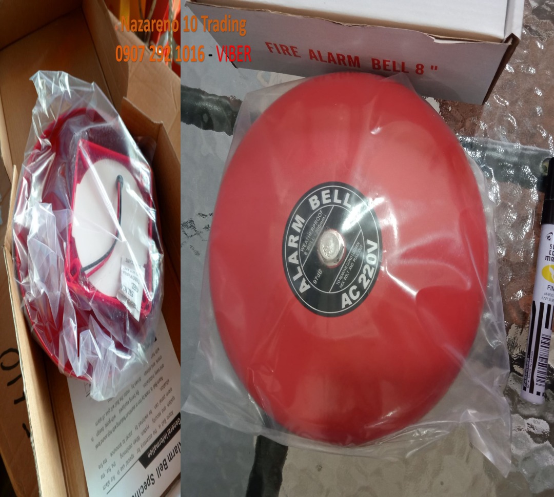 Fire alarm bell 8inches 32, Commercial & Industrial, Construction ...