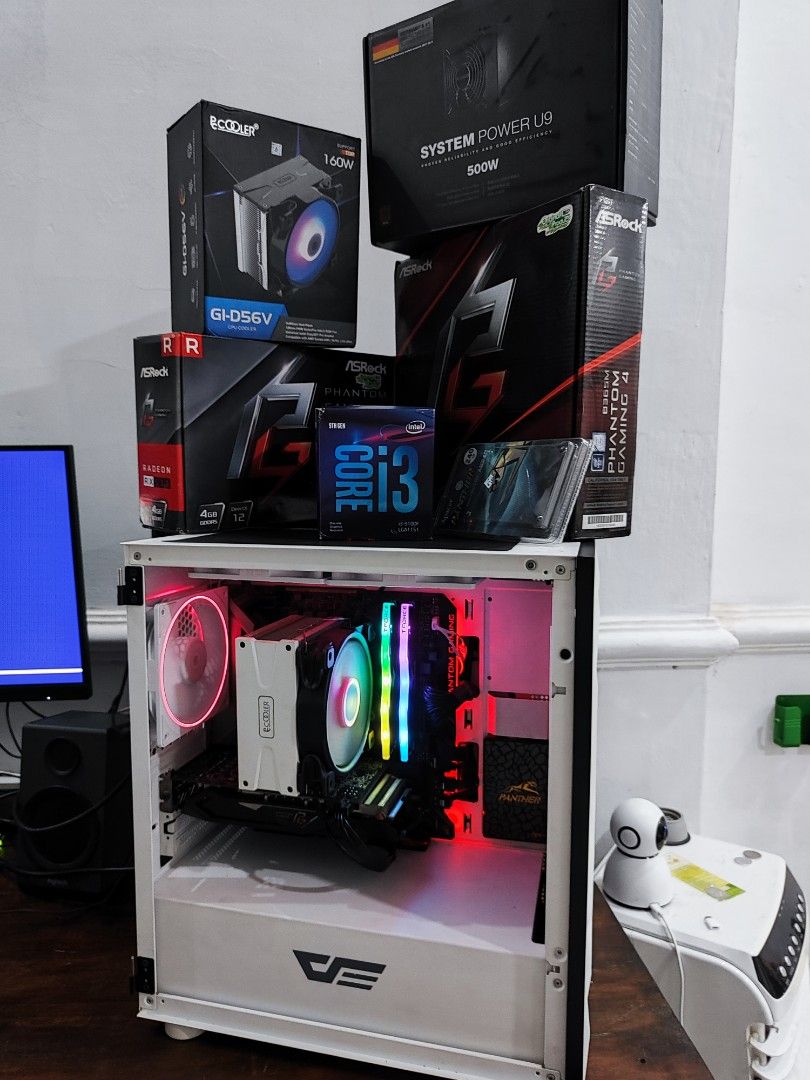 8gb I3 9100f Rx 570 I3 9100f VGA RX 570 Gddr5