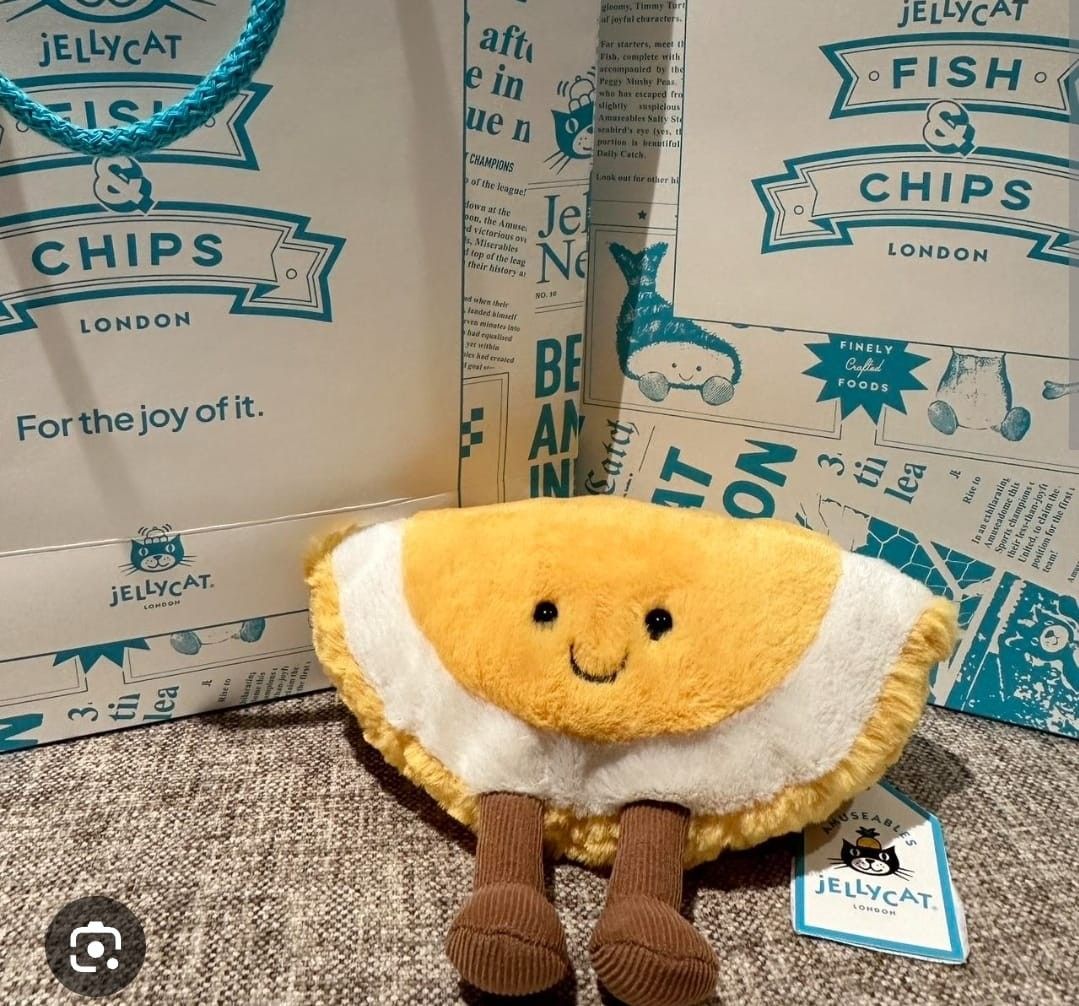 【新品・ロンドン限定】jelly cat lemon Jellycat Clemont Lemon Plush Toy