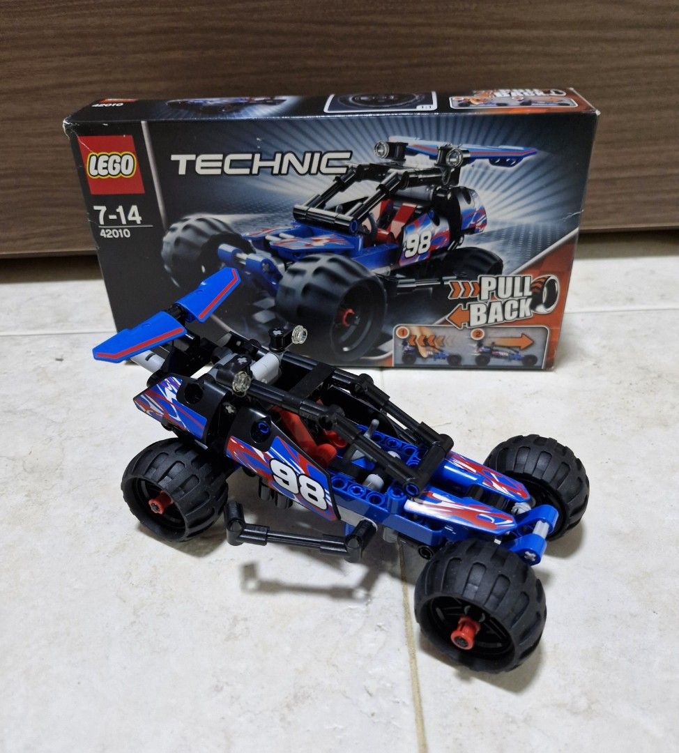Lego technic blue car sales
