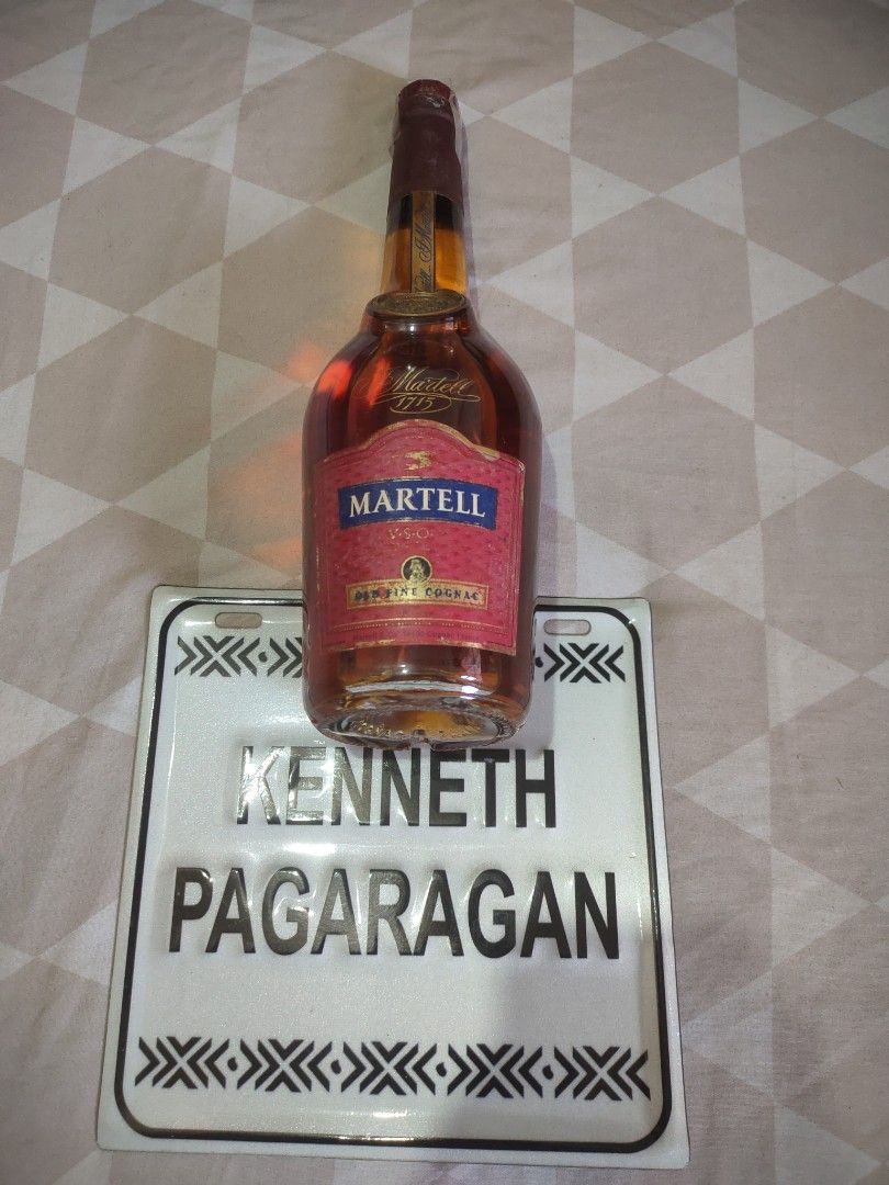 Martell V.S.O.P. Medallion (Category: Beverages) located in Makati City. Submitted by jerseygod (Listing ID 1330013518, Image 1). Description: Martell V.S.O.P. Medallion Located at Makati (No box) (Cap open due to old item) (However, cork still intact, doesn't spill and doesn't affect the taste) Selling for ₱3,000 Personal Item Can be ship or do meet ups.