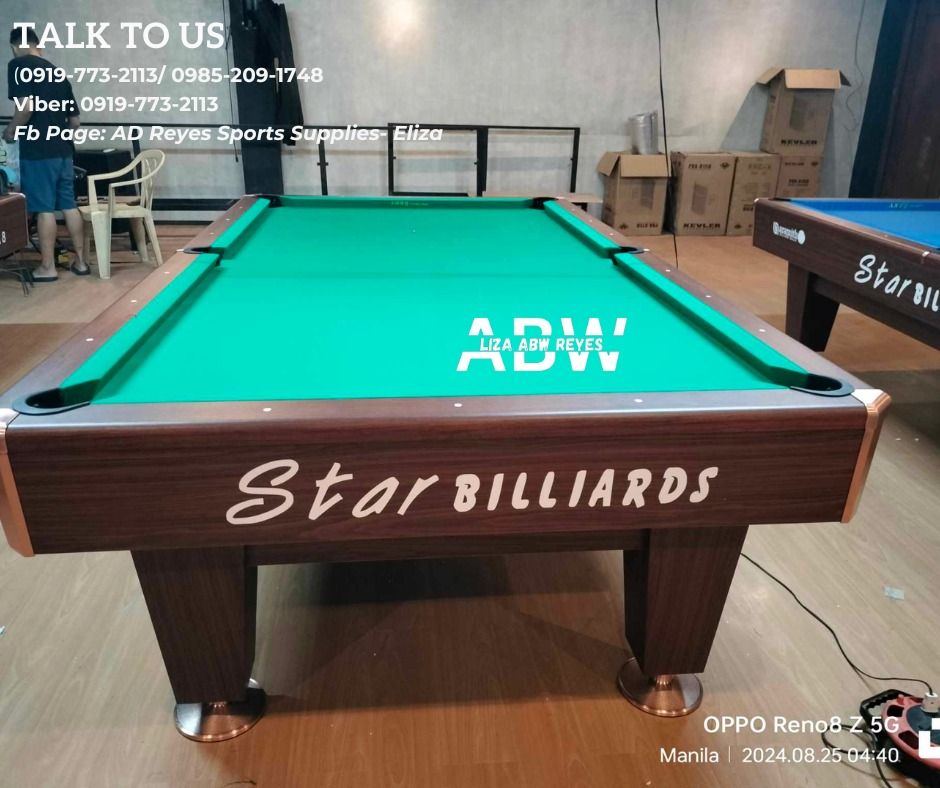 MAXIMA 8 BILLIARD TABLE, Sports Equipment, Sports & Games, Billiards ...