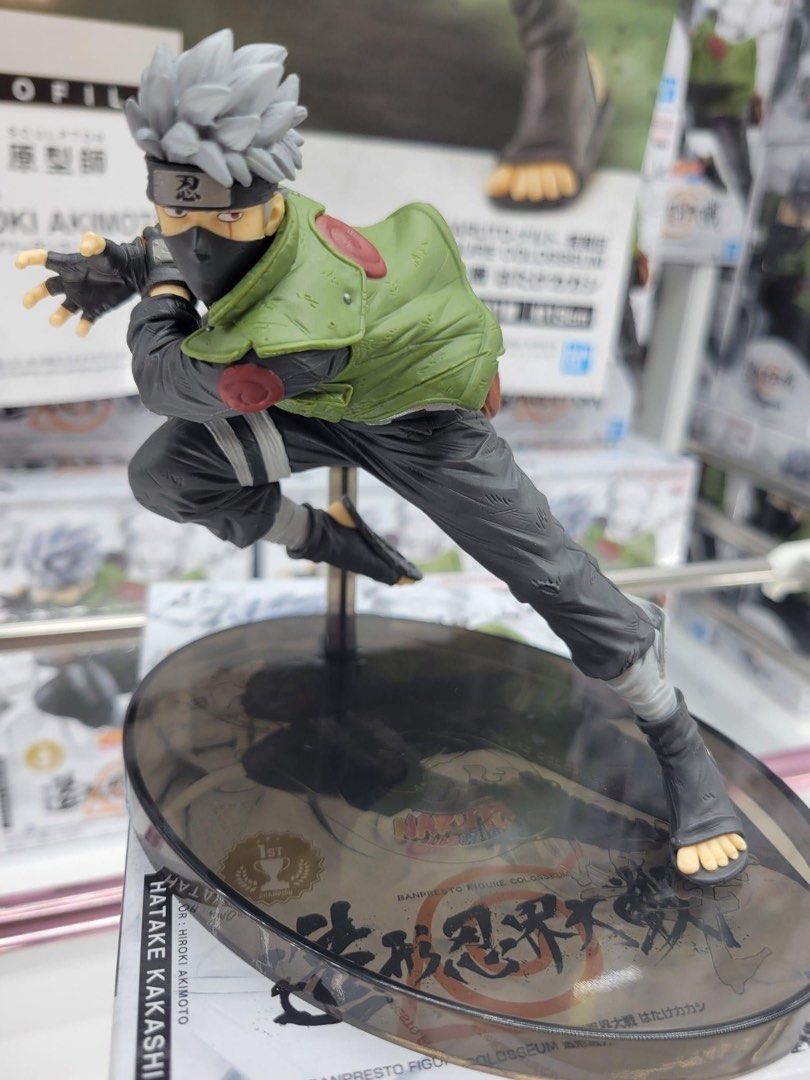 Naruto Shippuden Banpresto Figure Colosseum — Hatake Kakashi (Category: Figurines & Statues) located in Caloocan City. Submitted by burdagullytoysshop (Listing ID 1304179288, Image 2). Description: Naruto Shippuden Banpresto Figure Colosseum — Hatake Kakashi Pre-Order Price: 720 Downpayment: 200 ETA: November 2024 .