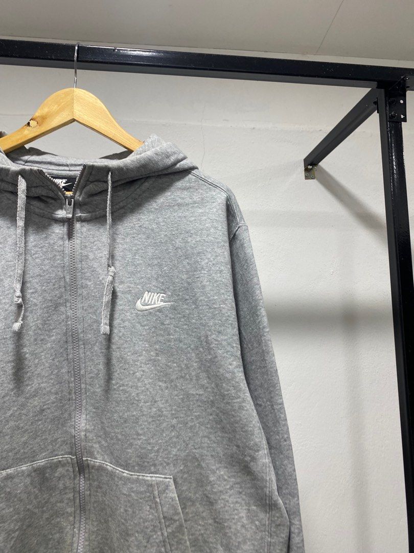 nike mini swoosh zip hoodie
