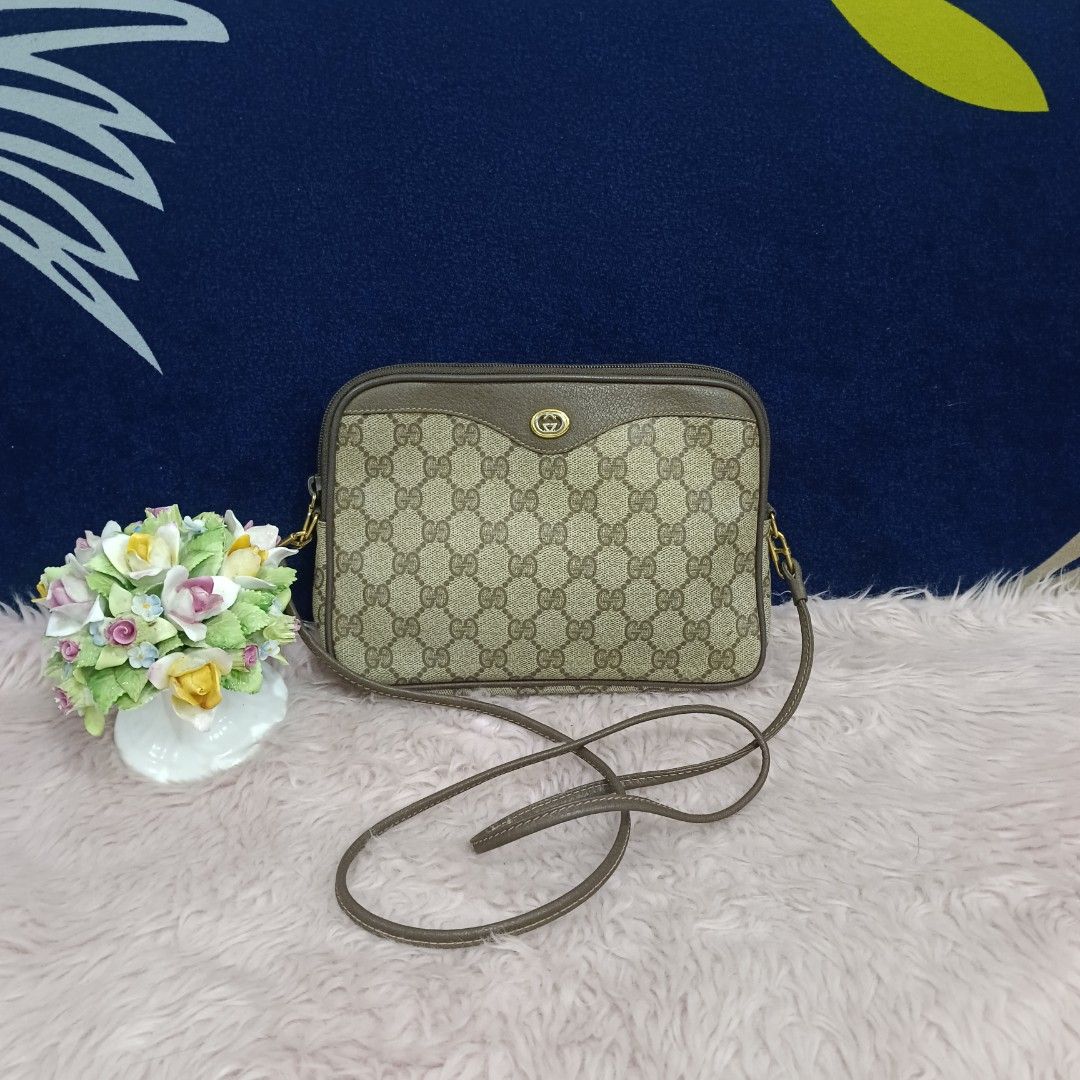 ORIGINAL GUCCI PVC SLINGBAG