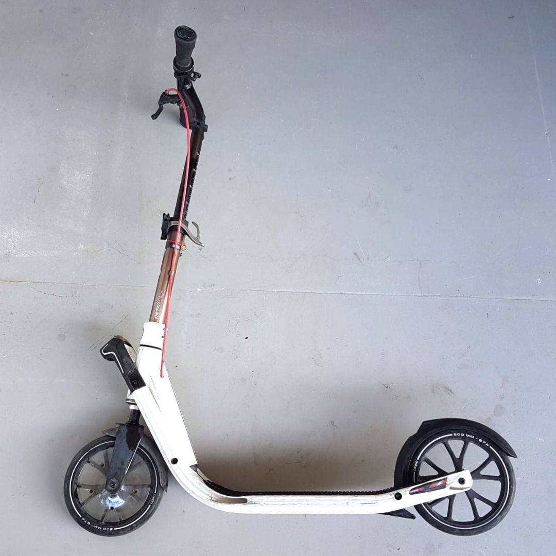 Original OXELO TOWN 9 EF Full Suspension Kick Scooter Comfortable Ride Adult Street Scooter 200 mm
