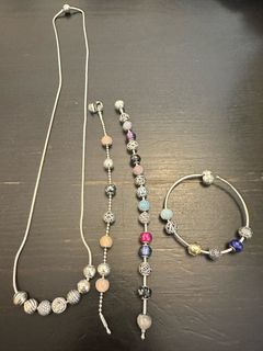 Pandora essence charm ($100/piece, bracelet $280, necklace $380)64202088574723110