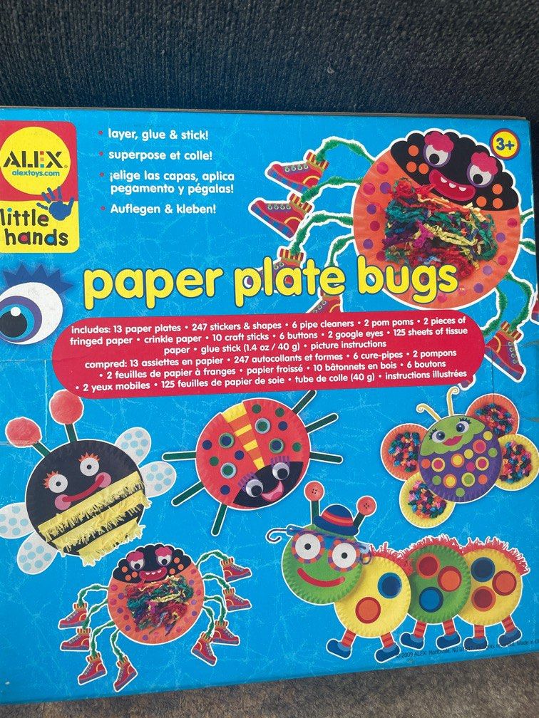 Alex paper plate bugs deals