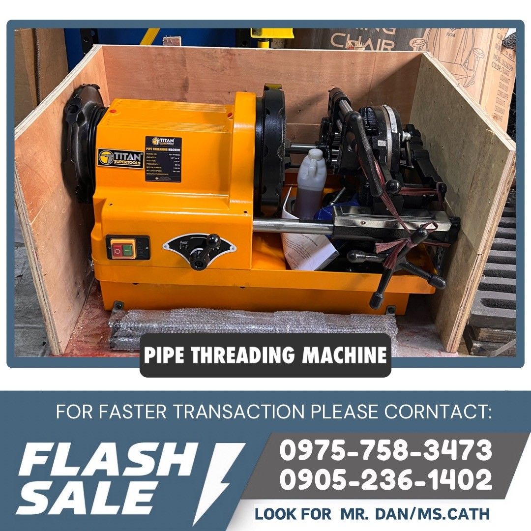 PIPE THREADING MACHINE, Commercial & Industrial, Construction ...