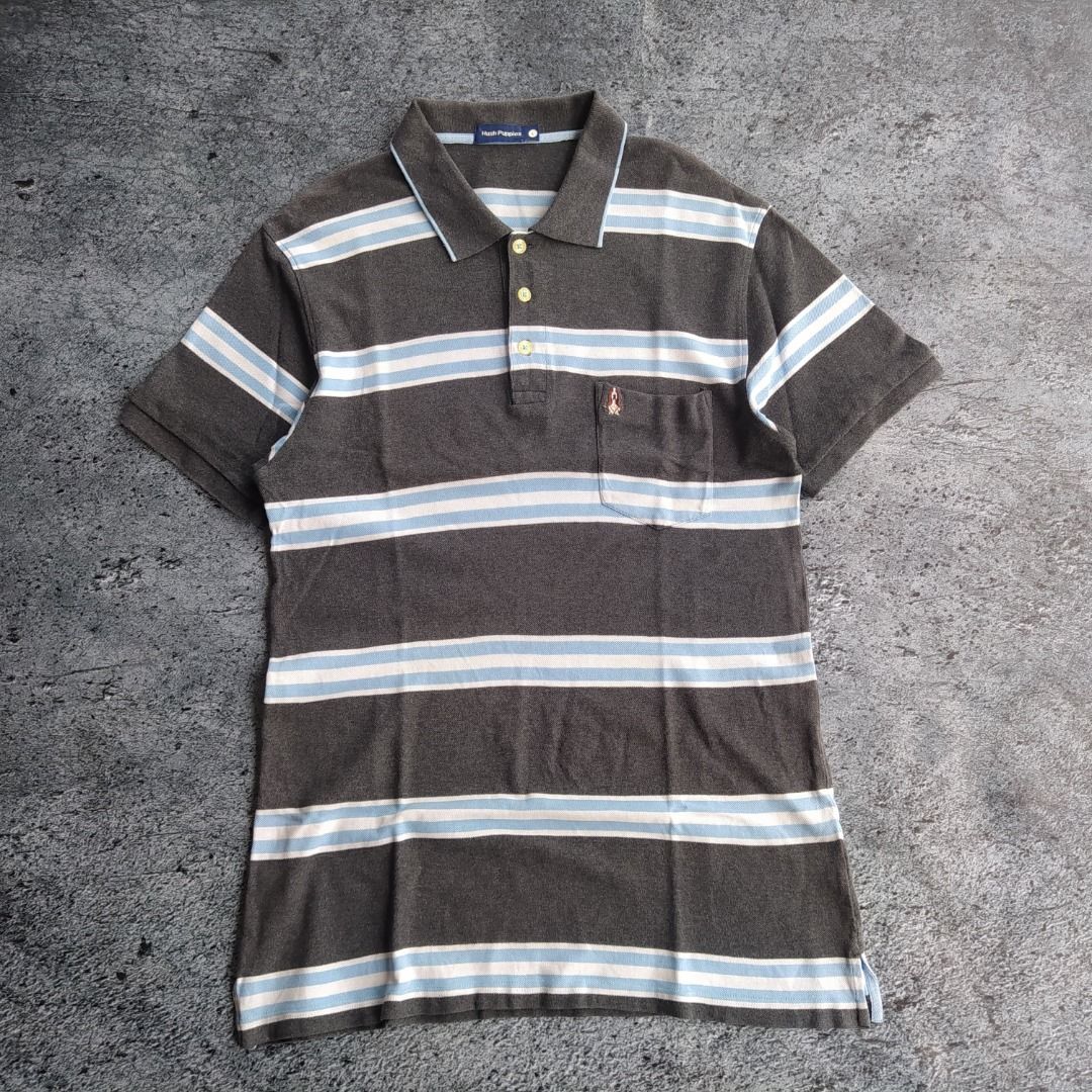 Poloshirt haspapis Fesyen Pria Pakaian Atasan di Carousell