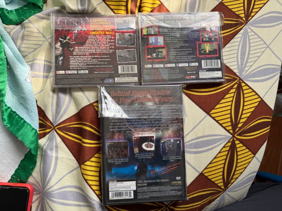 PS Clock Tower collection, Video Gaming, Video Games, PlayStation on