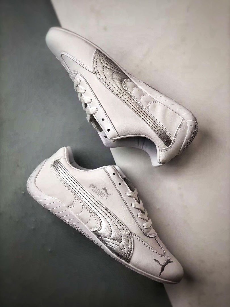 Puma Speedcat Leather Puma White Puma Silver shoes