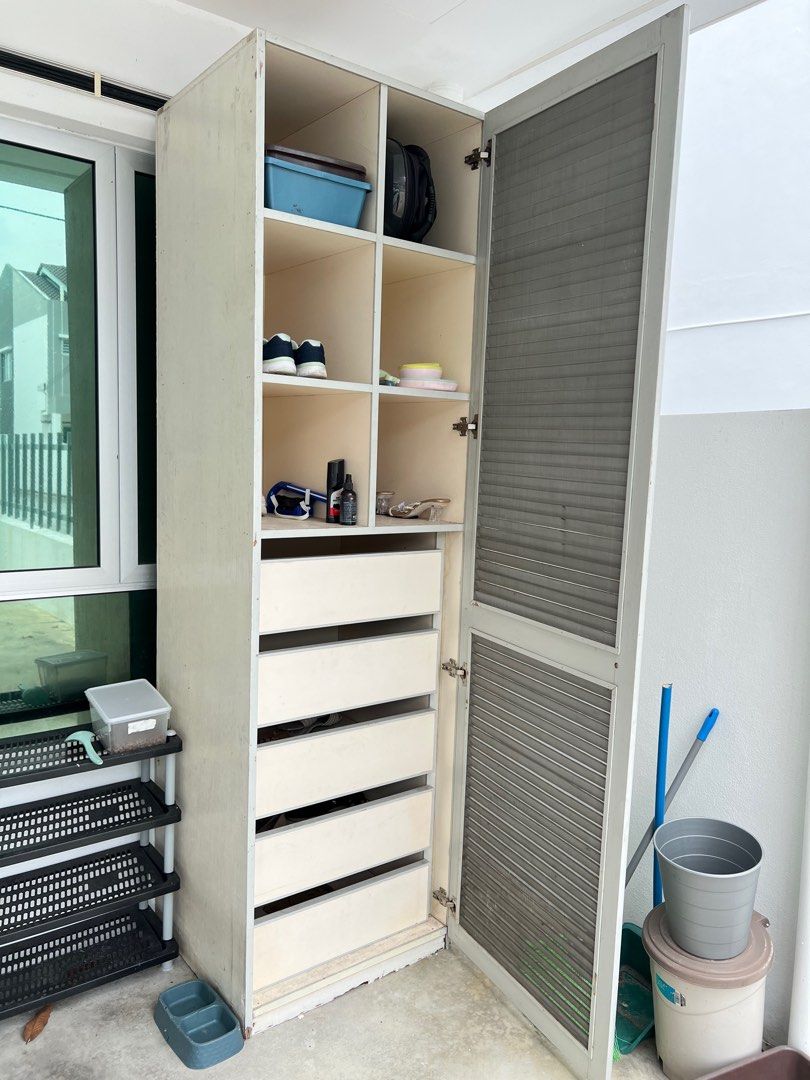 Rak Kasut Putih Furniture Home Living Furniture Shelves Cabinets Racks on Carousell