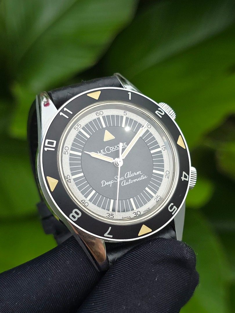 RARE!] JAEGER LECOULTRE TRIBUTE TO DEEP SEA ALARM US DIAL LIMITED