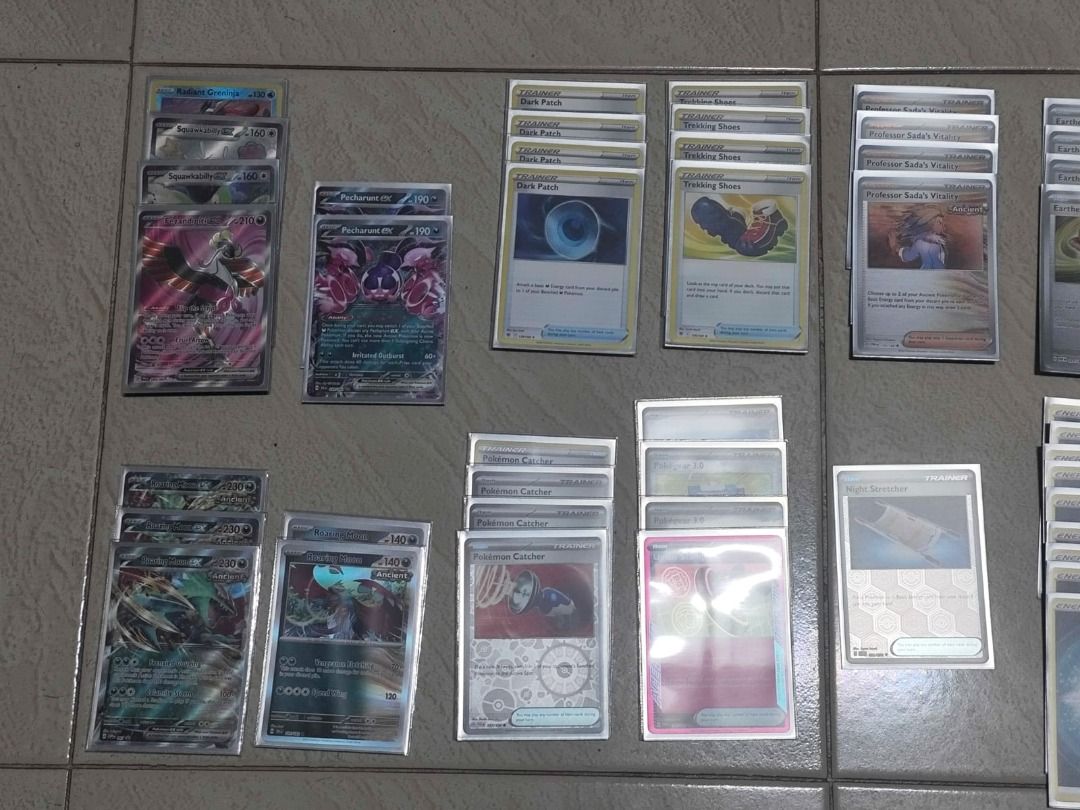 Roaring moon ex deck, Hobbies & Toys, Toys & Games on Carousell