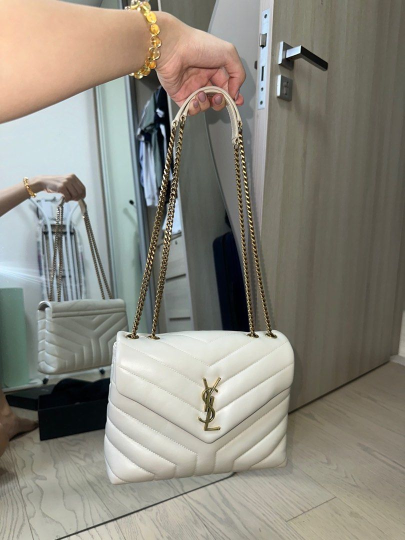 SAINT LAURENT YSL Loulou Small Quilted Leather bag Luxury Bags Wallets on Carousell