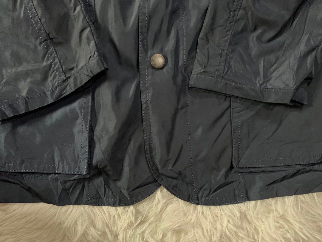 Santa Barbara Polo Parka Jacket (Category: Coats, Jackets and Outerwear) located in Taguig. Submitted by askgue (Listing ID 1330064333, Image 3). Description: Santa Barbara Polo Nylon Jacket for Men Dimes: 25 x 31 Color rate: 10/10 Good as new Complete washtags See pictures for more details. What you see is what you get‼️ Asking price - 1,150 Negotiable Taguig Loc Gcash payment JnT shipping Can ship via TikT0k checkout but payment first. Lalamove