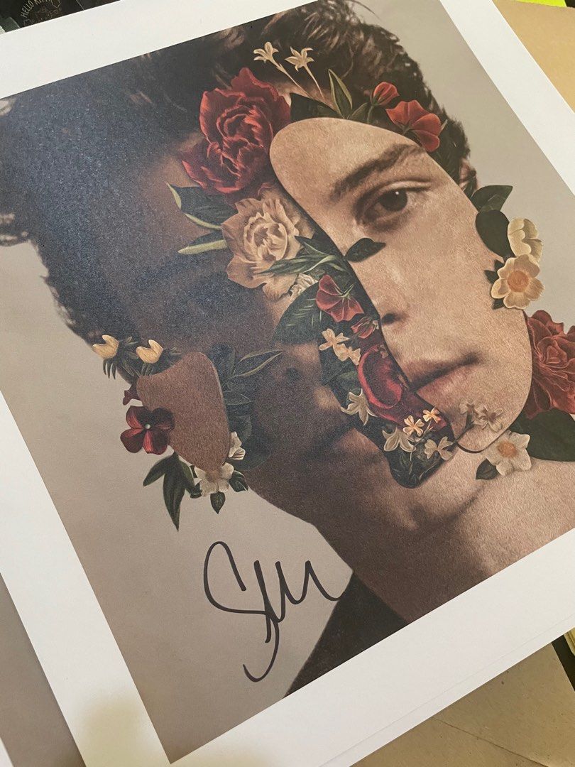Shawn Mendes Signed Lithograph (Category: Western Merchandise) located in Manila. Submitted by stefandraboutique (Listing ID 1330022694, Image 1). Description: on hand and ready to ship!.