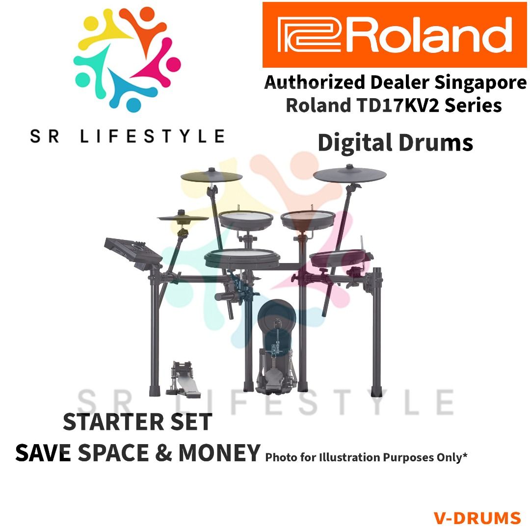 ローランドtd1-kv etc （Roland VQD106 Drum Kit – Thomann Norway）