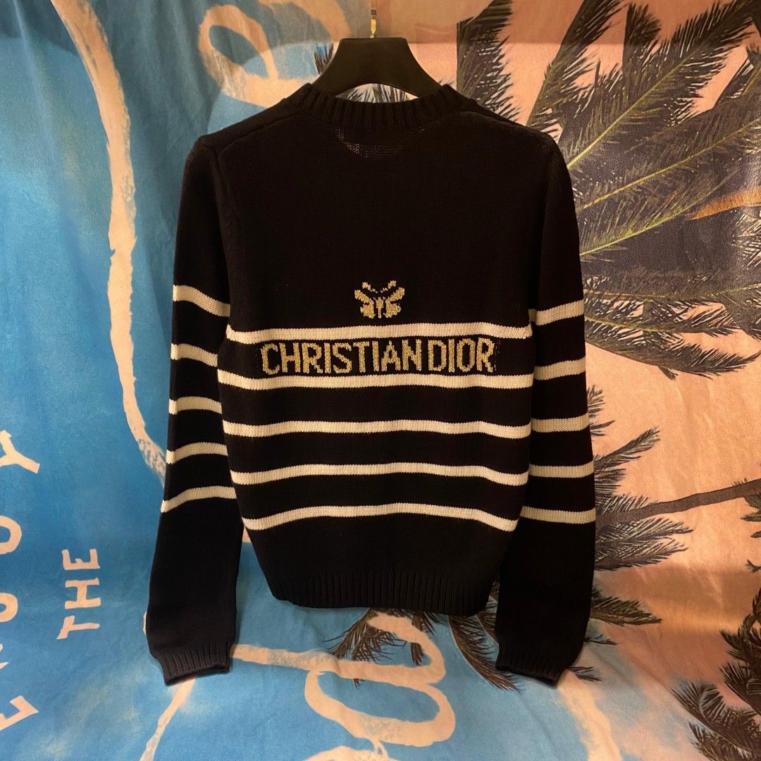 Reversible Dior Oblique Jumper Dior Oblique Sweater Dior Black