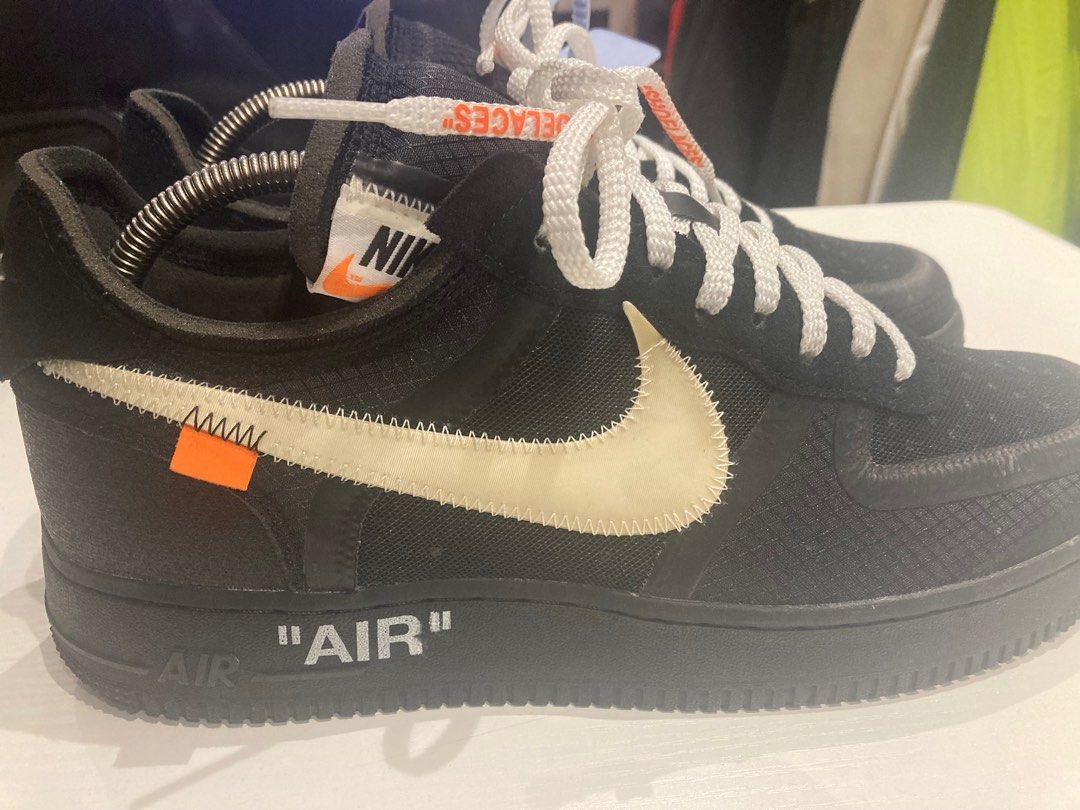 the 10 nike air force 1 low off white black