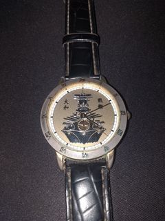 Vintage Yamato Battleship Analog Watch
