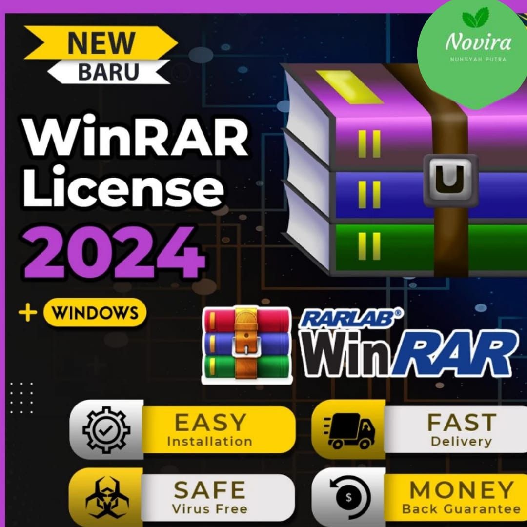 Witnar WinRAR Full Version 2024 for window, Computers & Tech, Parts ...