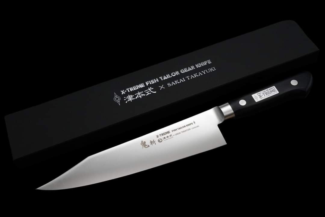 【最終値下げ】Fin-ch ×堺孝之×津本式　包丁 最終値下げ】Fin-ch ×堺孝之×津本式 包丁 Finch x 津本式 x