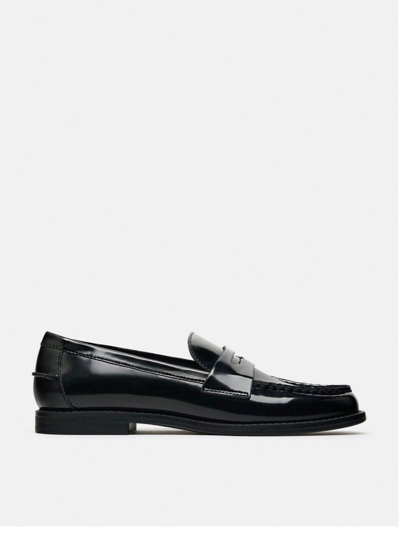 Zara loafers womens cheap