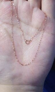 14k gold 玫瑰金 項鏈 頸鍊 necklace chain64239069271426110