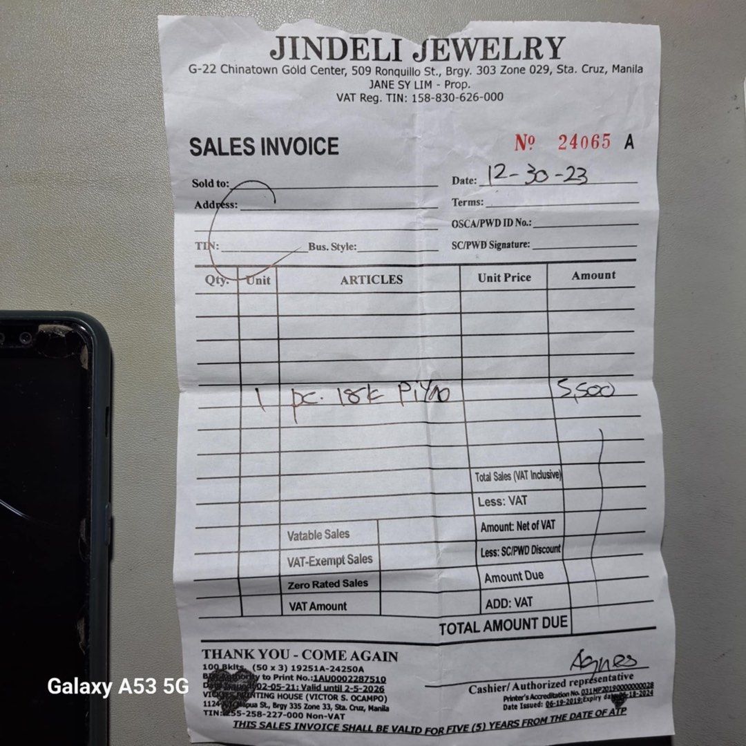 18K - Piyao (Category: Bracelets) located in Valenzuela. Submitted by chnlldd (Listing ID 1330220699, Image 3). Description: Bought last December sa Chinatown. Need funds.