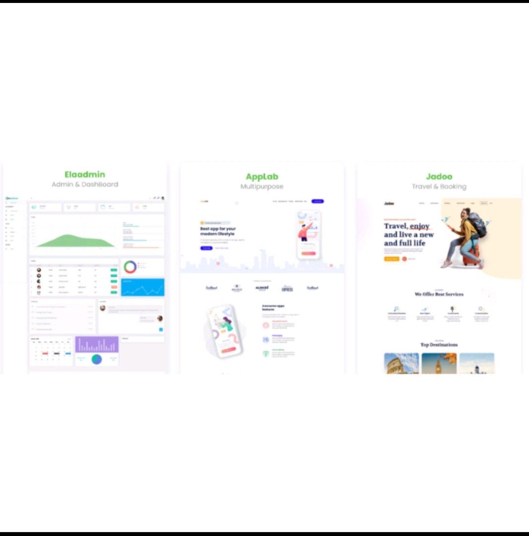 3000 Sets Website Development HTMl & CSS & JS Bundle Template (Category: Software) located in Singapore. Submitted by novirasg (Listing ID 1330183515, Image 3). Description: 🚀 Introducing our Website Development HTML CSS JS Template Bundle - perfect for building stunning and responsive websites! 🎨 ✨ What's included: 1. 3000 sets of professionally designed templates 2. Easy-to-use HTML, CSS, and JavaScript integration 3. Fully customizable eleme