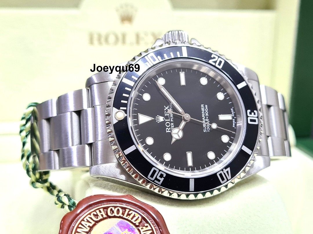 40mm ROLEX Submariner No Date 2 Liner 14060 Collectible Mint Luxury Watches on Carousell