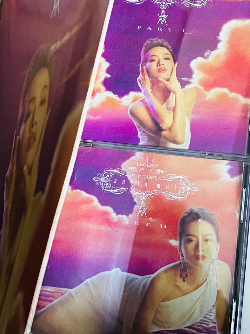 梅艷芳Anita Mui the Legend of Pop Queen 原裝box set CD 連膠