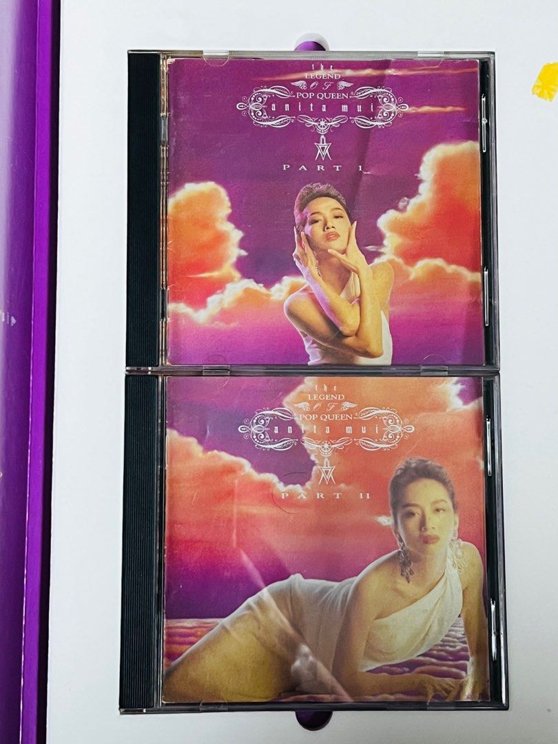 梅艷芳Anita Mui the Legend of Pop Queen 原裝box set CD 連膠套Part