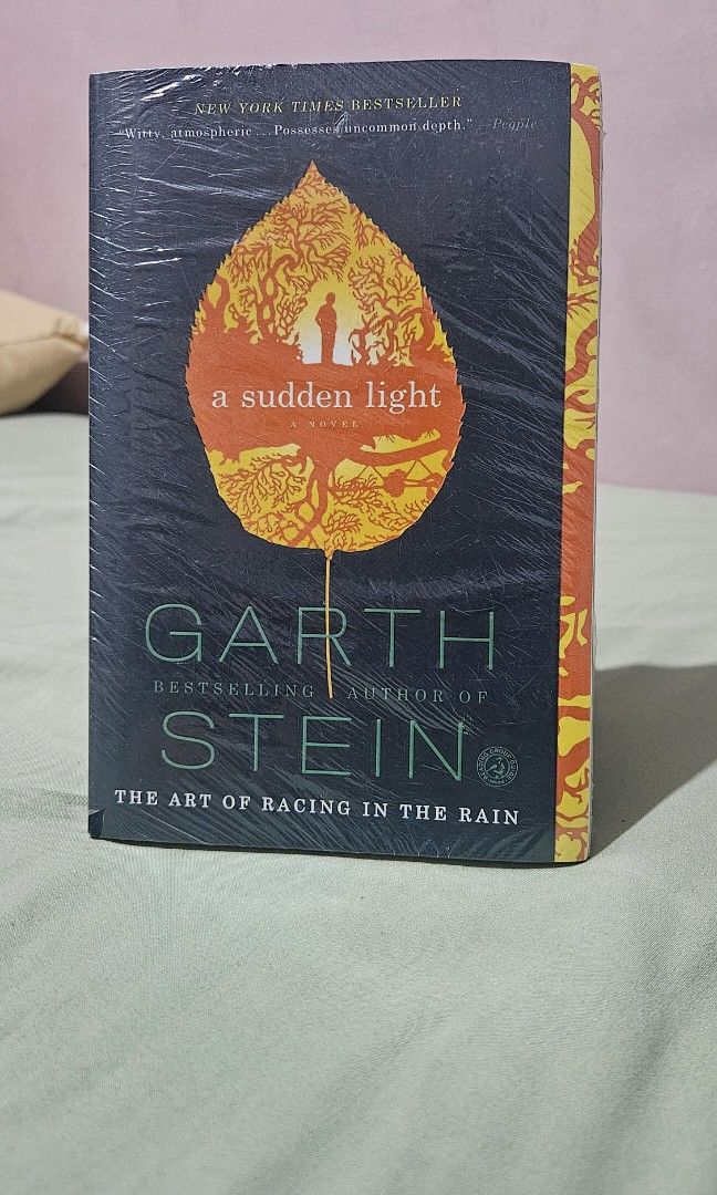 A Sudden Light by Garth Stein (Category: Storybooks) located in Quezon City. Submitted by coolbeans02 (Listing ID 1330260861, Image 1). Description: A Sudden Light by Garth Stein (author of The Art of Racing in the Rain) Never opened, still in plastic packaging. Selling for ₱200.