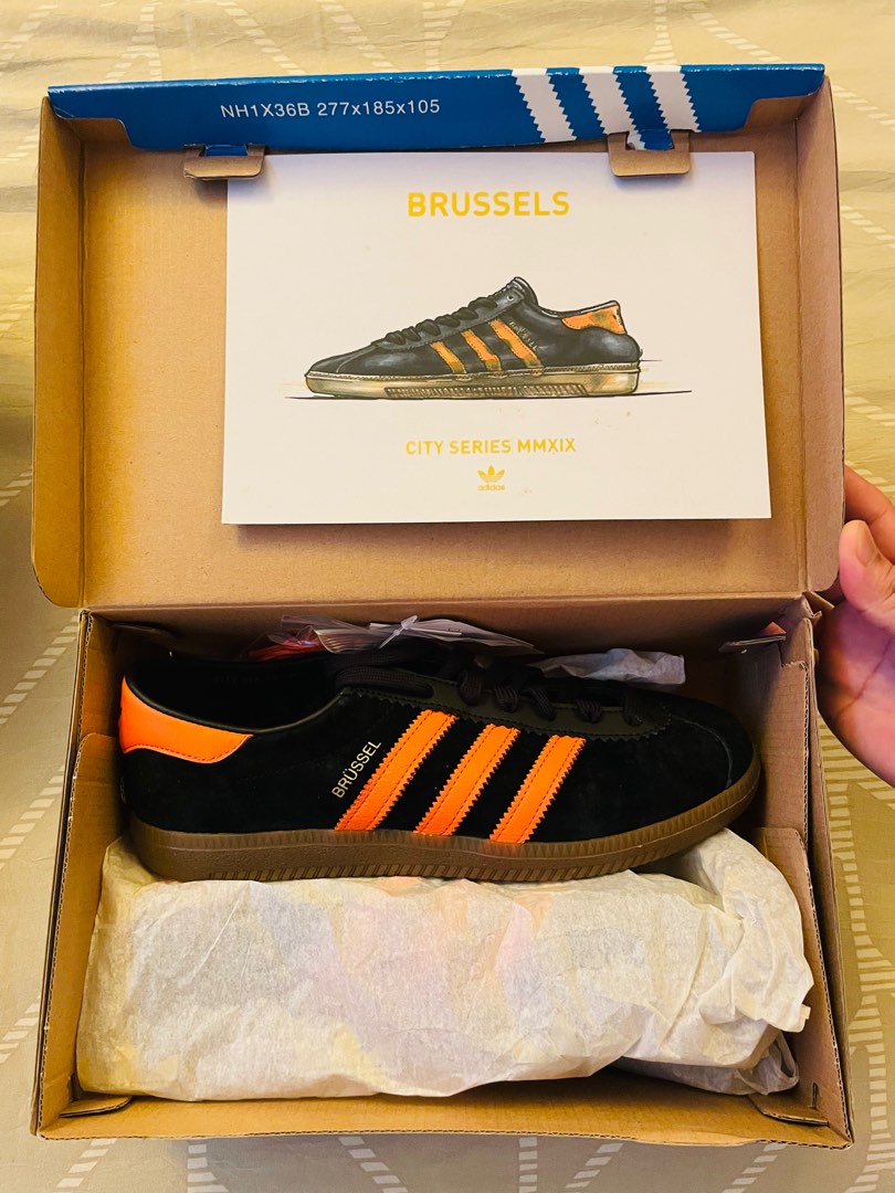 Adidas Brussels UK6.5 Men s Fashion Footwear Sneakers on Carousell
