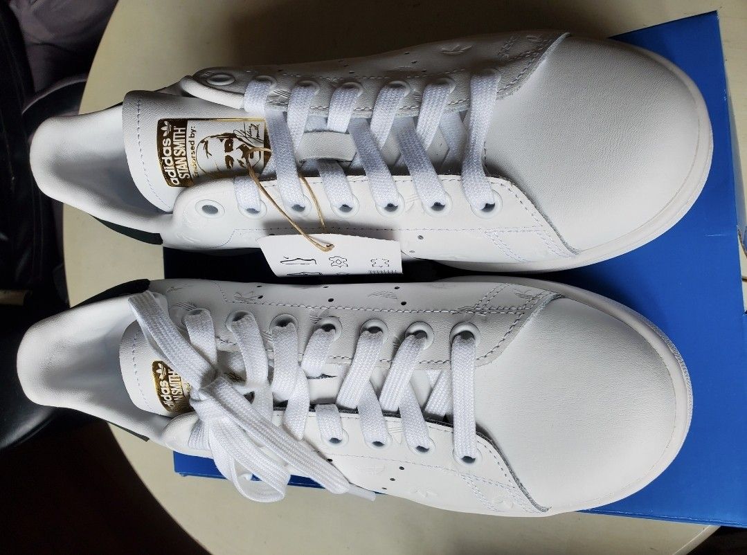 Womens adidas stan smith all white outlet