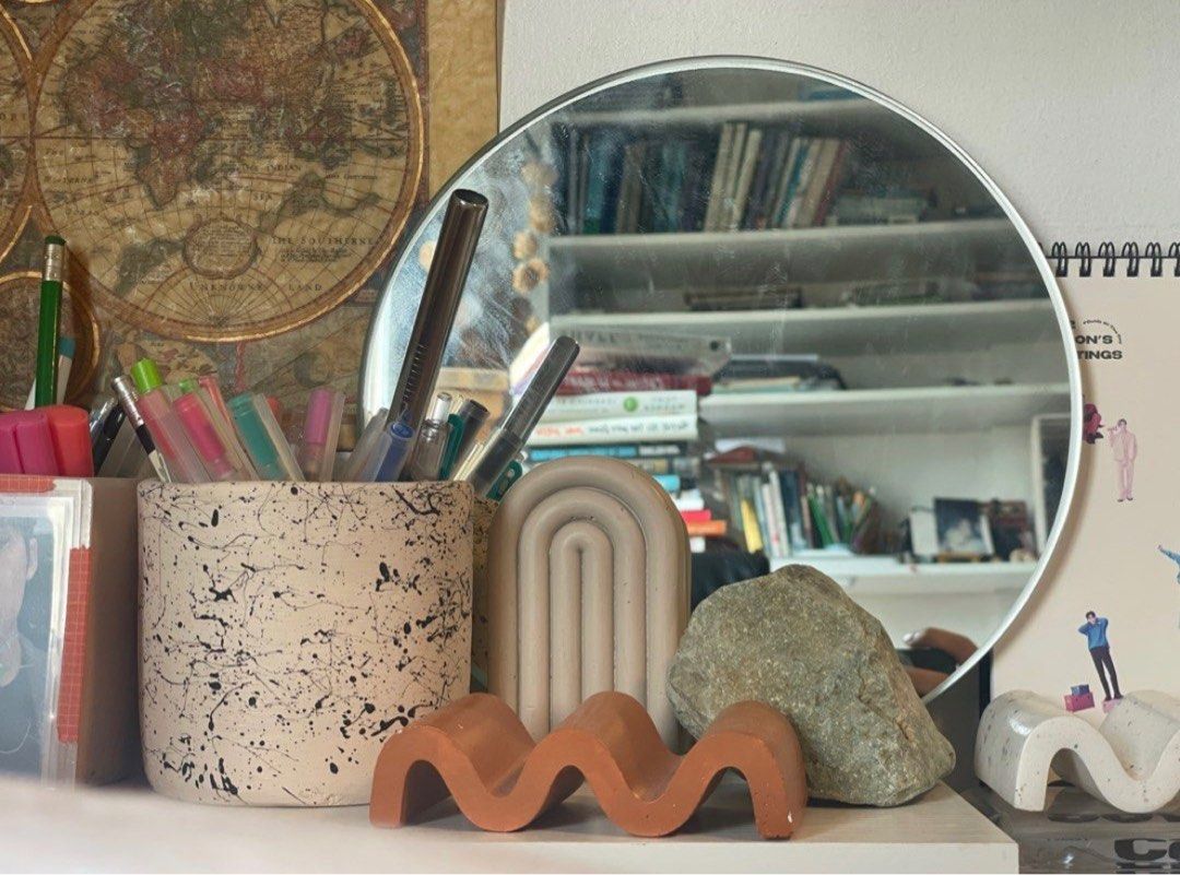 AESTHETIC TABLE MIRROR (Category: Mirrors) located in Manila. Submitted by LUMINOSAPH (Listing ID 1330263808, Image 3). Description: NORDIC TABLE MIRROR ELEVATE YOUR ROOM AESTHETICS WITH NORDIC MIRRORS ✨ ✅ WOOD STOPPER INCLUDED ✅ OPEN FOR CUSTOMIZED MIRRORS ✅ OPEN FOR INSTALLATION NORDIC TABLE MIRROR NORDIC TABLE MIRROR NORDIC TABLE MIRROR • Copper-free • 6mm thick • Framed or frameless • No waves and no distortions • SuperB quality 💯 · Delivery