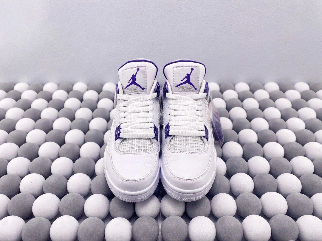jordan 4 purple tongue