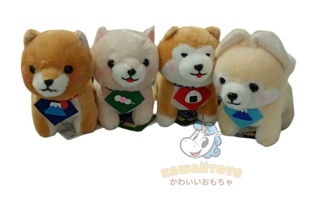 AMUSE] Mameshiba Three Brothers Standing Apron Hobbies